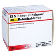 IS 5 mono-ratiopharm 40 mg Retardtabletten 100 St