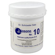 Schüssler Biosono Nr.10 Tabletten 1000 St