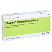 Clarilind 250 mg Filmtabletten 14 St