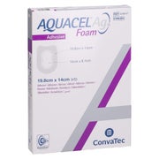 Aquacel Ag Foam adhäsiv Ferse 14x19,8 cm 5 St