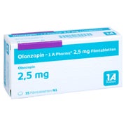 OLANZAPIN-1A Pharma 2,5 mg Filmtabletten 35 St