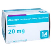 Olanzapin-1a Pharma 20 mg Filmtabletten 56 St