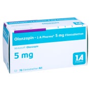 Olanzapin-1a Pharma 5 mg Filmtabletten 70 St