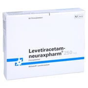 LEVETIRACETAM-neuraxpharm 250 mg Filmtabletten 50 St