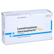 LEVETIRACETAM-neuraxpharm 750 mg Filmtabletten 50 St