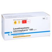 LEVETIRACETAM-neuraxpharm 100 mg/ml L.z.E.10ml Dos 300 ml