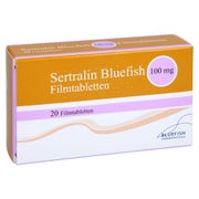 Sertralin Bluefish 100 mg Filmtabletten 20 St