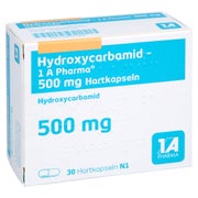 HYDROXYCARBAMID-1A Pharma 500 mg Hartkapseln 30 St