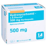 HYDROXYCARBAMID-1A Pharma 500 mg Hartkapseln 50 St
