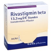 RIVASTIGMIN beta 13,3 mg/24 Std. transd.Pflaster 30 St