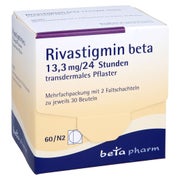 RIVASTIGMIN beta 13,3 mg/24 Std. transd.Pflaster 60 St