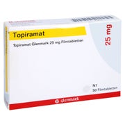Topiramat Glenmark 25 mg Filmtabletten 50 St