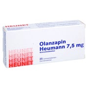 OLANZAPIN Heumann 7,5 mg Schmelztabletten Heunet 35 St