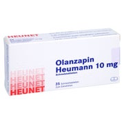 OLANZAPIN Heumann 10 mg Schmelztabletten Heunet 35 St