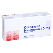 OLANZAPIN Heumann 10 mg Schmelztabletten Heunet 56 St