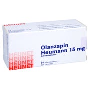 OLANZAPIN Heumann 15 mg Schmelztabletten Heunet 56 St