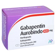 Gabapentin Aurobindo 400 mg Hartkapseln 50 St