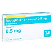 Repaglinid-1a Pharma 0,5 mg Tabletten 30 St
