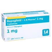 Repaglinid-1a Pharma 1 mg Tabletten 120 St