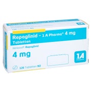 Repaglinid-1a Pharma 4 mg Tabletten 120 St