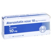 Atorvastatin Hexal 10 mg Filmtabletten 50 St