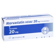 Atorvastatin Hexal 20 mg Filmtabletten 50 St