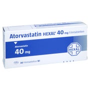 Atorvastatin Hexal 40 mg Filmtabletten 30 St