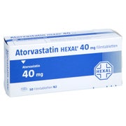Atorvastatin Hexal 40 mg Filmtabletten 50 St