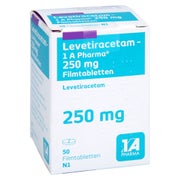 LEVETIRACETAM-1A Pharma 250 mg Filmtabletten 50 St