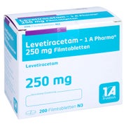 LEVETIRACETAM-1A Pharma 250 mg Filmtabletten 200 St