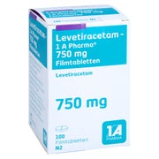 LEVETIRACETAM-1A Pharma 750 mg Filmtabletten 100 St