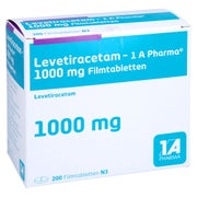 LEVETIRACETAM-1A Pharma 1000 mg Filmtabletten 200 St
