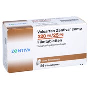 VALSARTAN Zentiva comp.320 mg/25 mg Filmtabletten 56 St