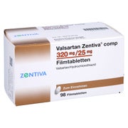 VALSARTAN Zentiva comp.320 mg/25 mg Filmtabletten 98 St