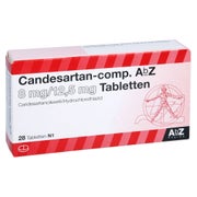 CANDESARTAN AbZ comp. 8 mg/12,5 mg Tabletten 28 St