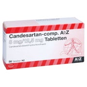 CANDESARTAN AbZ comp. 8 mg/12,5 mg Tabletten 56 St
