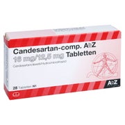 CANDESARTAN AbZ comp. 16 mg/12,5 mg Tabletten 28 St