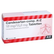 CANDESARTAN AbZ comp. 16 mg/12,5 mg Tabletten 56 St