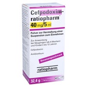 CEFPODOXIM-ratiopharm 40 mg/5 ml TS Plv.Sus.-Hst. 50 ml