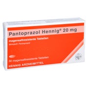 PANTOPRAZOL Hennig 20 mg magensaftres.Tabletten 30 St