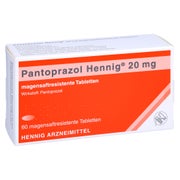 PANTOPRAZOL Hennig 20 mg magensaftres.Tabletten 60 St