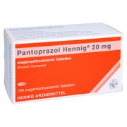 PANTOPRAZOL Hennig 20 mg magensaftres.Tabletten 100 St