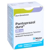 PANTOPRAZOL dura 20 mg magensaftres.Tabletten 100 St