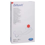 Zetuvit Saugkompressen Steril 13,5x25 cm 10 St