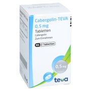 Cabergolin Teva 0,5 mg Tabletten 2 St
