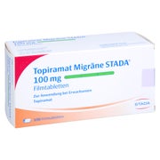 TOPIRAMAT Migräne STADA 100 mg Filmtabletten 100 St