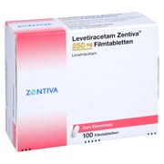 LEVETIRACETAM Zentiva 250 mg Filmtabletten 100 St