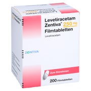 LEVETIRACETAM Zentiva 250 mg Filmtabletten 200 St