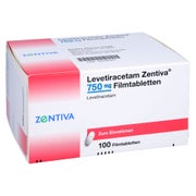 LEVETIRACETAM Zentiva 750 mg Filmtabletten 100 St