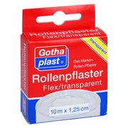 Rollenpflaster Flex 1,25 cmx10 m trp.Eur 1 St